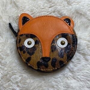 Kids Fox Wallet Orange and Brown NWOT